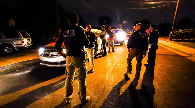 Detenciones de ICE Phoenix en 2025 registra 995 casos.📸 ICE-The Border Reports