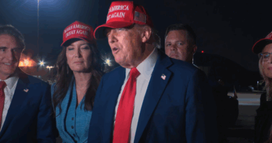 El Presidente de Estados Unidos, Donald Trump declara que Irán ya no es amenaza nuclear. (📸 WhiteHouse). The Border Reports.