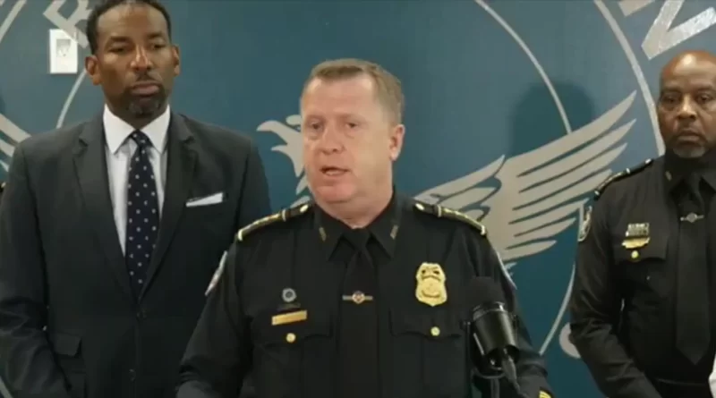 Fin de semana rojo en Atlanta deja 2 muertos, 29 heridos en tiroteos.📸 ATFD-The Border Reports