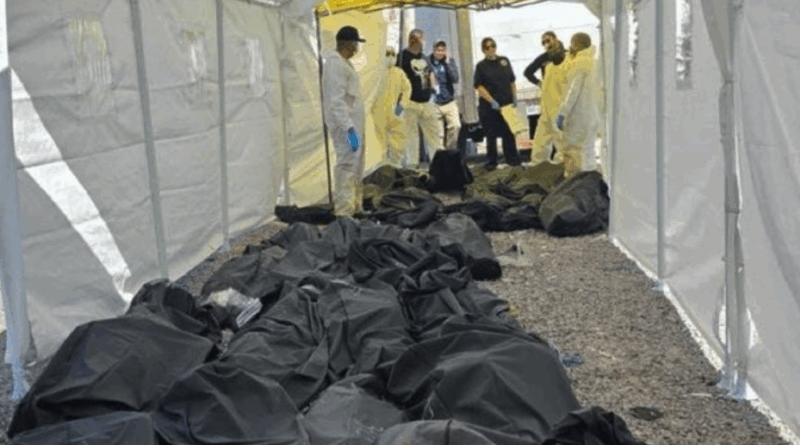 Hallan 383 cadáveres apilados en crematorio en Ciudad Juárez, Chihuahua, entregaban cenizas falsas. (Pic Redes)-The Border Reports