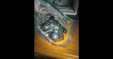 Hombres arrestados con explosivos en Georgia, alarmante hallazgo.📸 RPD/The Border Reports