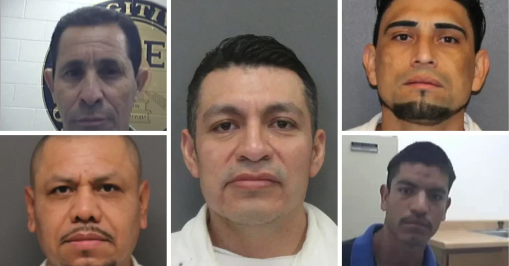 ICE Houston detiene 214 migrantes por delitos sexuales a menores en 6 meses.📸 ICE-The Border Reports
