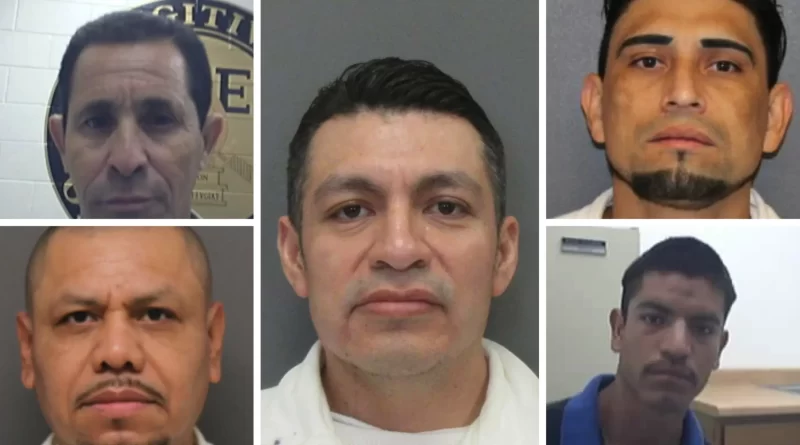 ICE Houston detiene 214 migrantes por delitos sexuales a menores en 6 meses.📸 ICE-The Border Reports