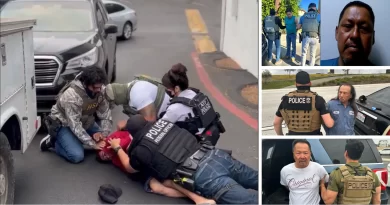 ICE detiene a mexicanos en Los Ángeles y San Diego por crímenes violentos.📸 ICE-The Border Reports