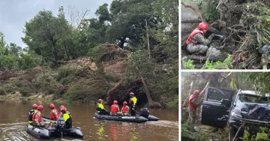 Inundaciones en Texas dejan 82 muertos, 28 eran niñas del Camp Mystic. 📸 TMD-The Border Reports