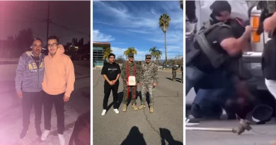 Liberan a Narciso Barranco bajo fianza, tras su violenta detención.📸 GoFundMe/The Border Reports