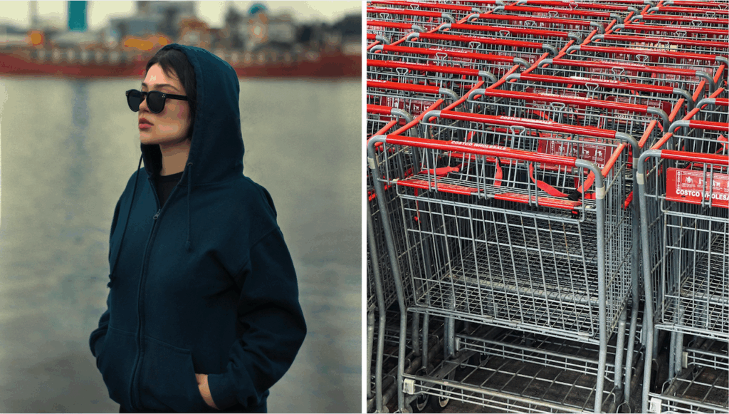 Lululemon demanda a Costco por imitaciones de ropa deportiva. (📸 Pexels mahdis, Natalia S).-The Border Reports