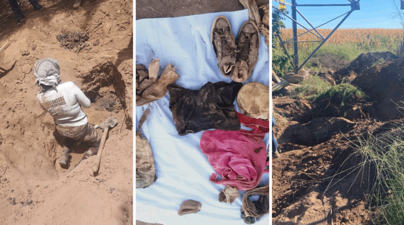 Madres buscadoras hallan narco fosa en Cajeme; de 20 a 50 osamentas.-The Border Reports
