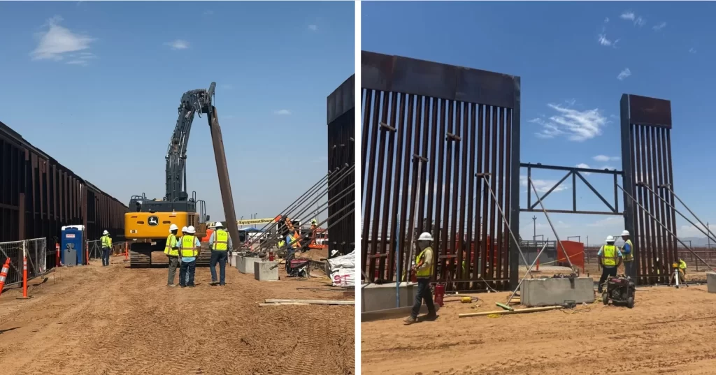 Militarizan la frontera de Arizona, ceden control a la Marina.📸 CBP