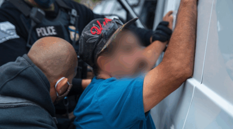 Qué hacer si eres detenido en una redada. 📸 ICE-The Border Reports
