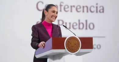 Claudia Sheinbaum confirma que hay 14 mexicanos detenidos en el Alcatraz Alligator./The Border Reports