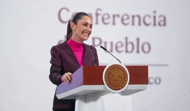Claudia Sheinbaum confirma que hay 14 mexicanos detenidos en el Alcatraz Alligator./The Border Reports
