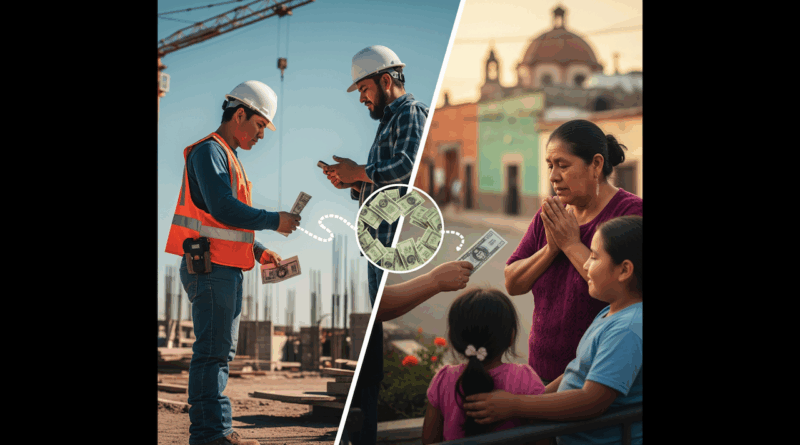 La Presidenta de México, Claudia Sheinbaum elimina impuesto a remesas. 📸 Gemini-The Border Reports
