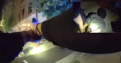 Tiroteo en Atlanta; policías lo detienen haciendo disparos.📸 APD/The Border Reports