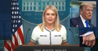 Trump sufre insuficiencia venosa crónica, confirma la Casa Blanca.📸 WH/The Border Reports