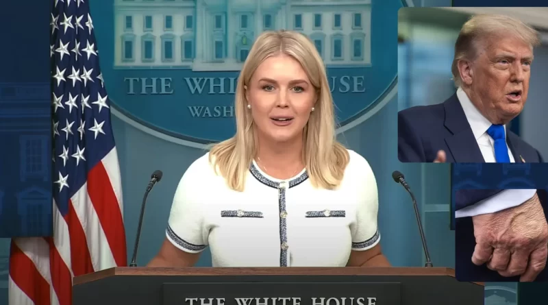 Trump sufre insuficiencia venosa crónica, confirma la Casa Blanca.📸 WH/The Border Reports