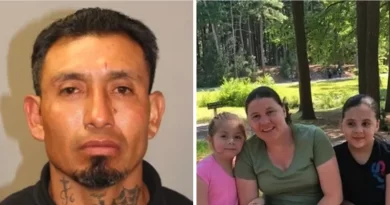 Arrestan a Raúl Luna Pérez, migrante mexicano en New Jersey que mató a madre e hija al conducir ebrio.📸 DHS-The Border Reports