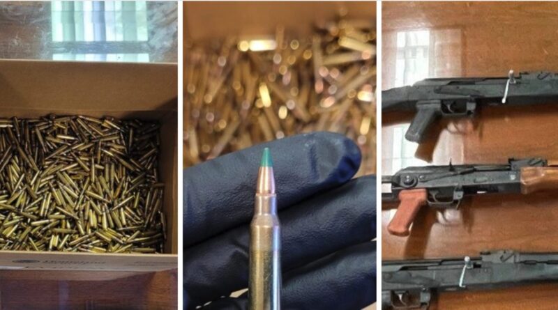CBP incauta armas en Houston y frena contrabando a Honduras.📸 CBP-The Border Reports
