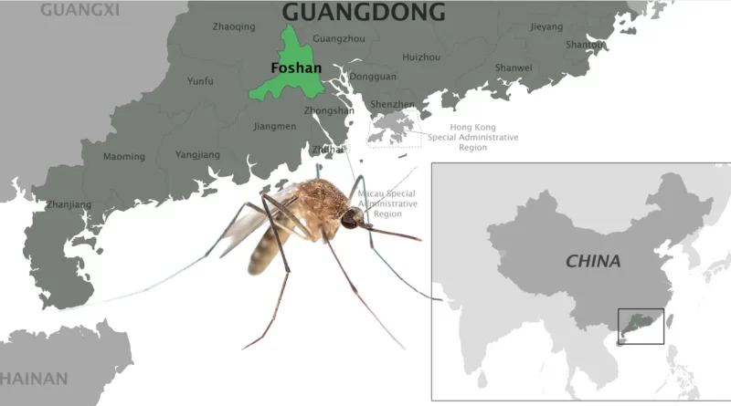 China reporta más de 7,000 casos del virus de Chikungunya; Estados Unidos emite alerta de viaje.📸 CDC-The Border Reports