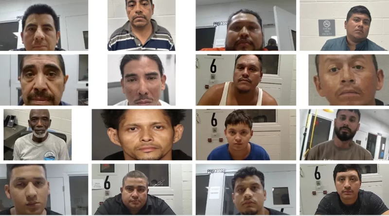 DHS anuncia oleada de arrestos de criminales inmigrantes en Washington DC. 📸 DHS-The Border Reports