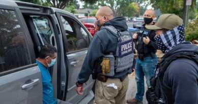 Departamento de Justicia exhibe estados, condados y ciudades santuario que frenan políticas migratorias de Trump.📸 ICE-The Border Reports