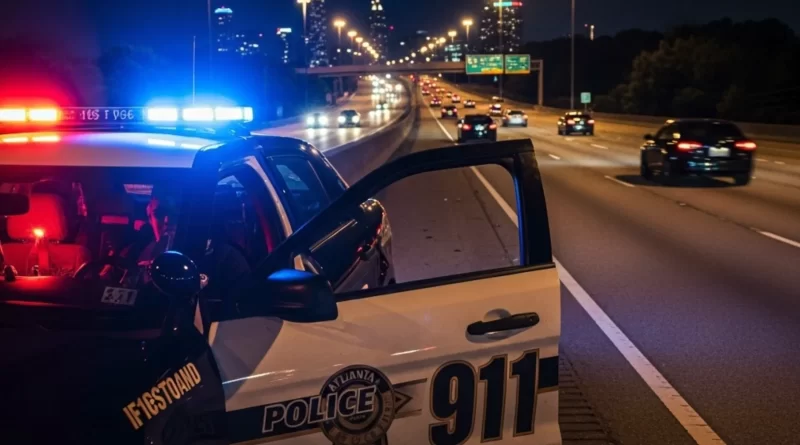 Dos menores de 8 y 13 años heridos de bala en tiroteo por furia vial en Atlanta, arrestan al sospechoso. 📸 Ilkustrativa Gemini-The Border Reports