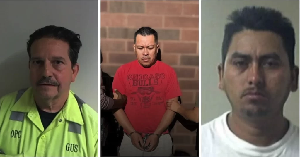 ICE y CBP realizan arrestos a migrantes por delitos graves en la frontera. 📸 ICE-The Border Reports