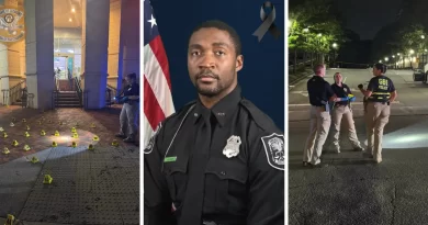 Identifican como Patrick Joseph White, de Kennesaw, al atacante que mata al Policía de DeKalb ,David Rose y paraliza el CDC. 📸 GBI,DKPD-The Border Reports