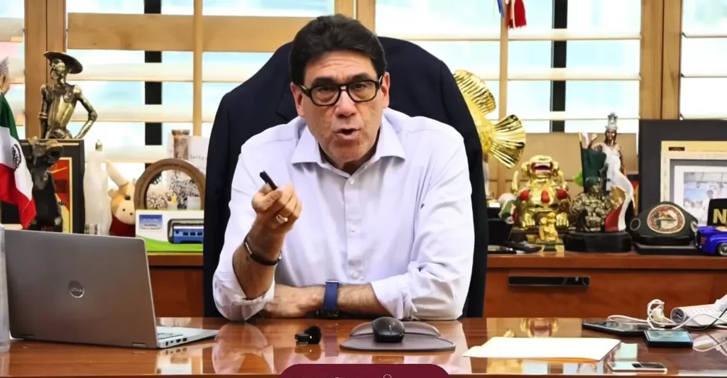 Juan Gim, Alcalde de Nogales confirma cancelación de visa por autoridades de Estados Unidos. 📸 The Border Reports