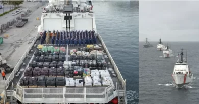 Operation Pacific Viper registra el mayor decomiso de drogas en la historia en Florida. 📸 CBP-The Border Patrol