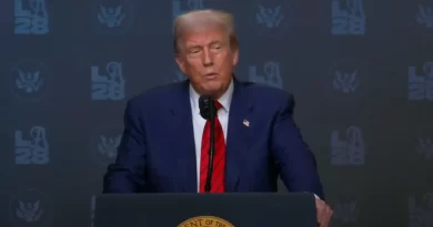 Trump asegura haber detenido cinco guerras en meses.📸 WH-The Border Reports