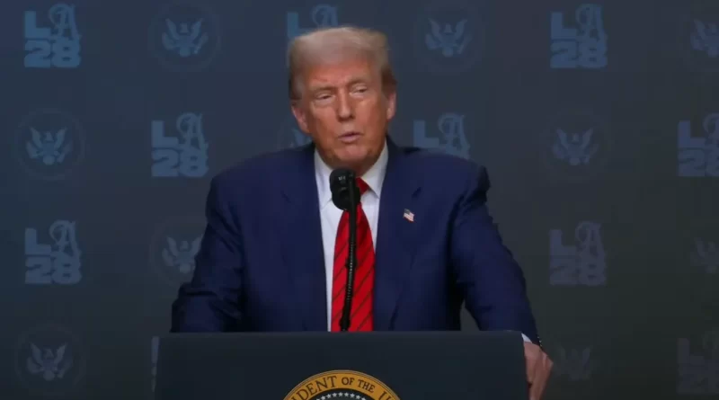 Trump asegura haber detenido cinco guerras en meses.📸 WH-The Border Reports