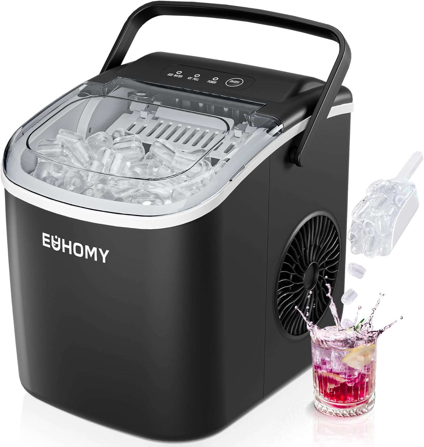 EUHOMY Countertop Ice Maker