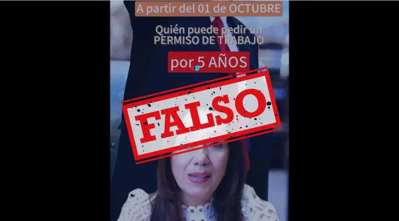 Alerta por permisos de trabajo para migrantes falsos, no te dejes engañar. 📸 Consulado USA Nogales-The Border Reports