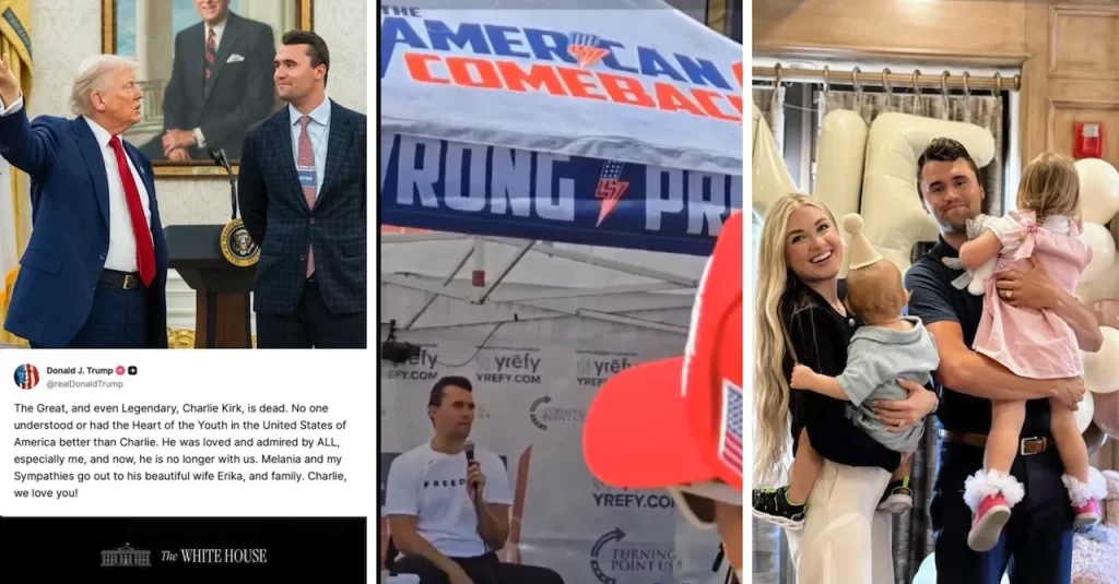 Asesinato de Charlie Kirk, hay nuevas pistas en investigación. 📸 WH,X-The Border Reports