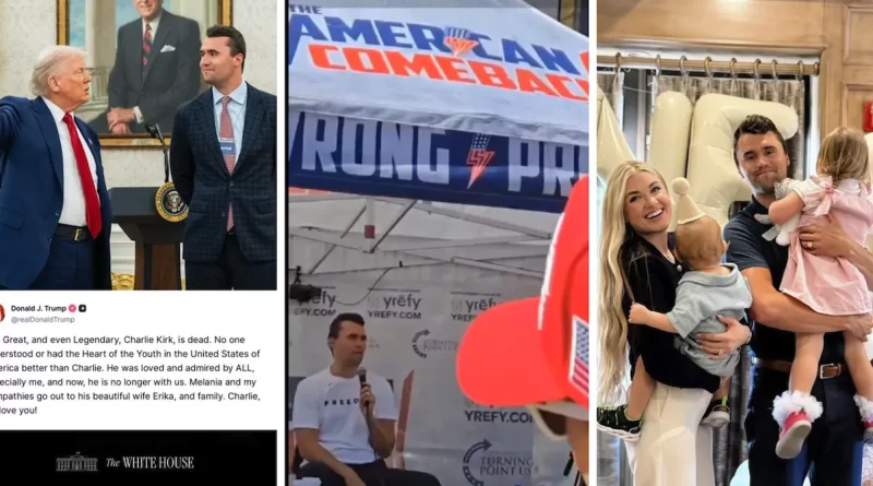 Asesinato de Charlie Kirk, hay nuevas pistas en investigación. 📸 WH,X-The Border Reports