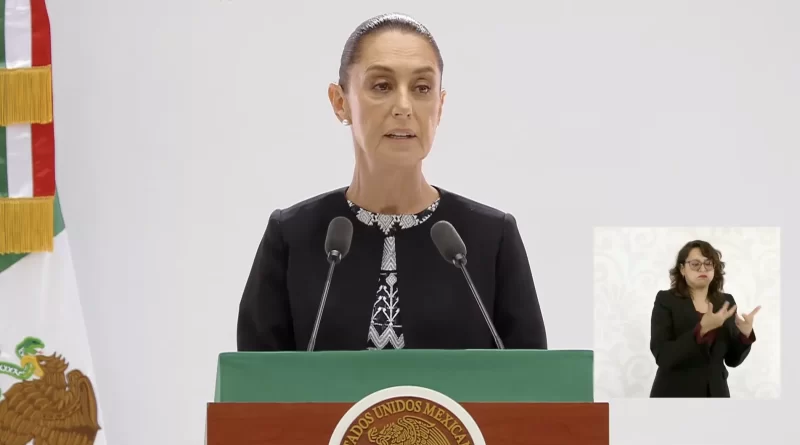 Claudia Sheinbaum, primer informe de Gobierno. The Border Reports