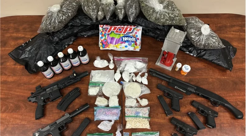 Decomiso de drogas en Operativo en el Condado de DeKalb, logran histórico aseguramiento. 📸 DKCP-The Border Reports