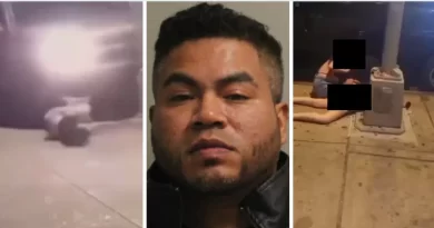 José Edwin Cruz Gómez, migrante ilegal que asesina a Jhoanny Álvarez, entró por Nogales. 📸 ICE-Redes-The Border Reports