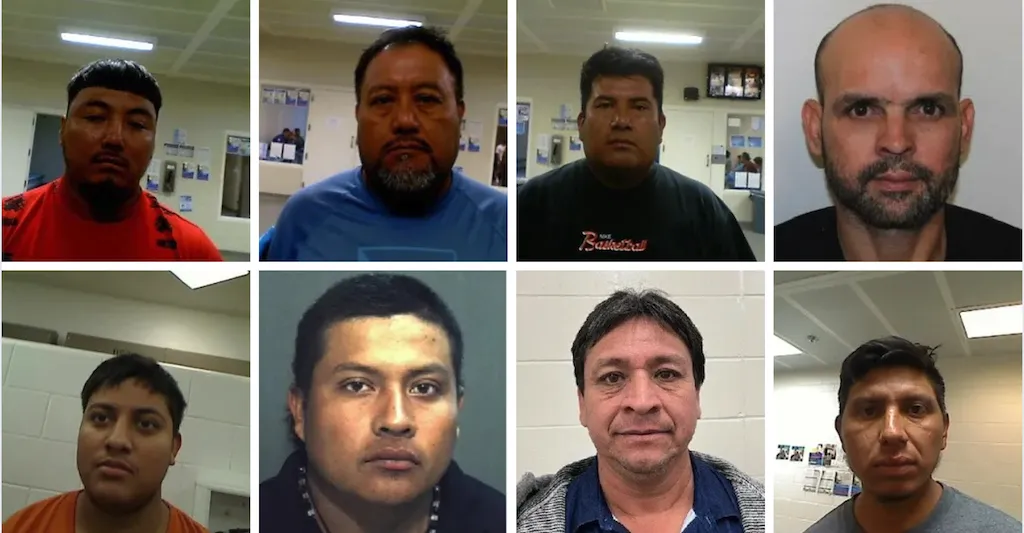 Operativo masivo de ICE deja 400 arrestos migratorios en Florida. 📸 DHS-The Border Reports
