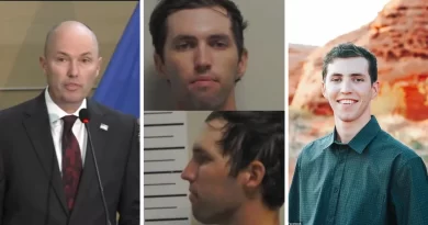 Tyler Robinson, capturan al tirador señalado por el FBI como asesino de Charlie Kirk en Utah. 📸 Redes-The Border Reports