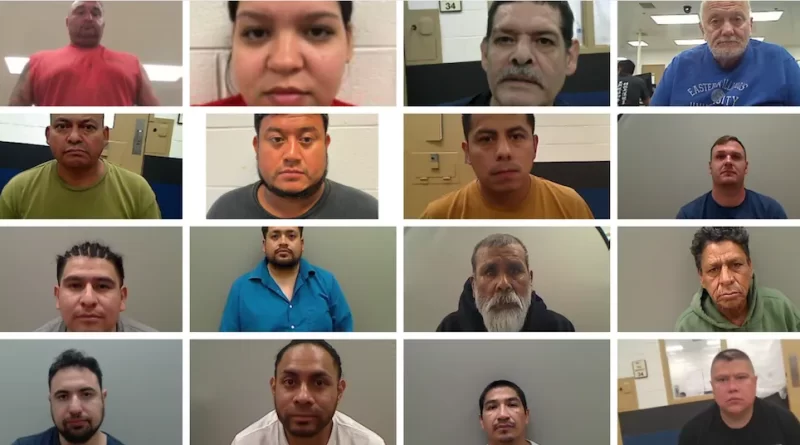 Arrestos masivos de ICE en Illinois dejan más de 800 migrantes detenidos en la Operación Midway Blitz. Pic. DHS-The Border Reports