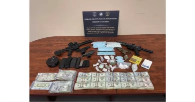 Decomiso de drogas, armas y dinero en DeKalb, hay dos detenidos en operativo de HIDTA. DKCP-The Border Reports