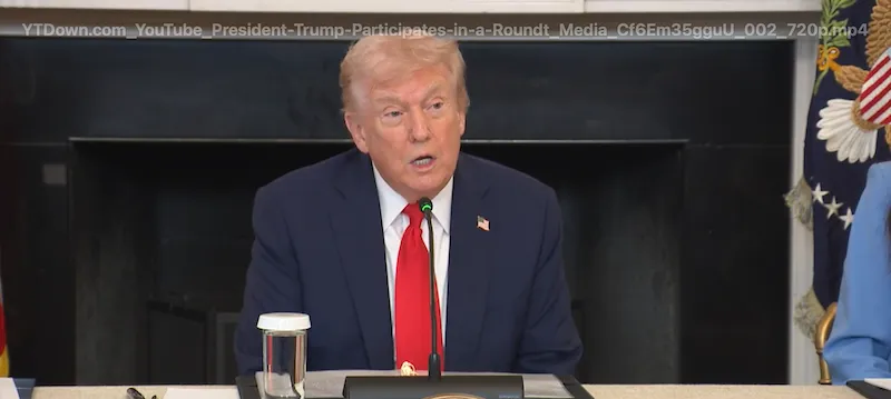 Trump lanza alerta de seguridad nacional por Antifa. Photo-WH-The Border Reports