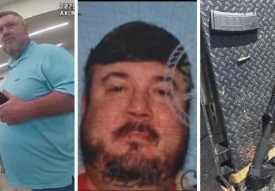 Detienen a hombre armado en aeropuerto de Atlanta tras amenaza de tiroteo. 📸 APD- The Border Reports