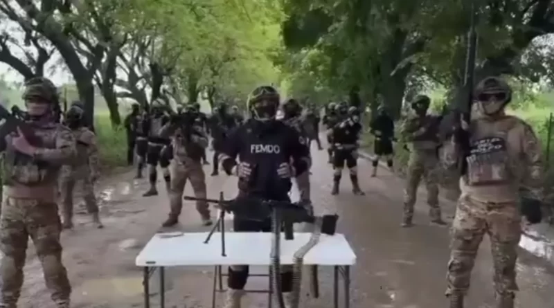 Cártel del Golfo deslinda responsabilidad tras hechos en Ciudad del Maíz, viralizan video. 📸 Redes- The Border Reports