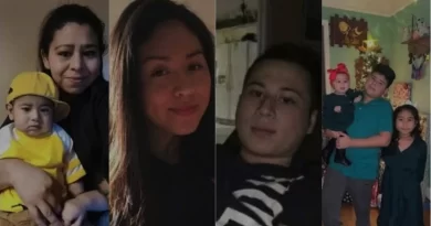 Mueren ocho integrantes de una familia salvadoreña en un accidente múltiple en Jackson County, Georgia. 📸 Redes-The Border Reports