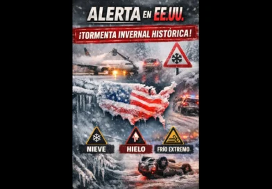 Alertan por tormenta invernal en 30 estados y 175 millones de residentes de la Costa y Medio Este de Estados Unidos. The Border Reports