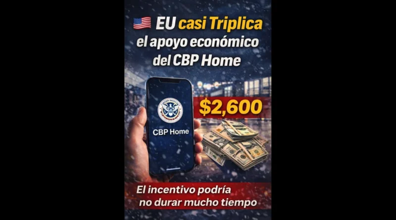 Aumentan casi al triple el incentivo del CBP Home para las autodeportaciones. The Border Reports