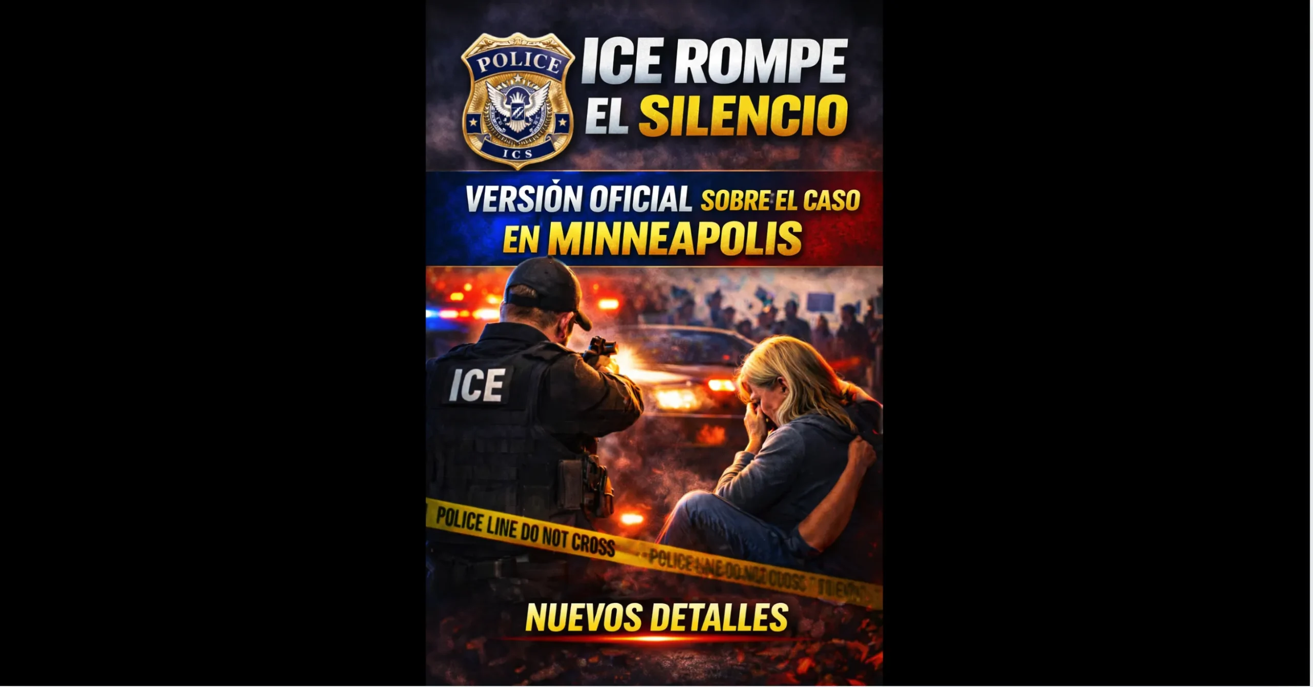 ICE rompe el silencio sobre la muerte de Renee Nicole Good en Minneapolis